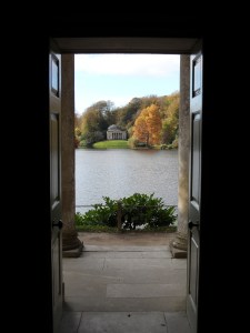 Looking to the Pantheon from the Temple of Flora.