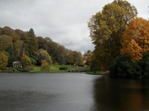 Temple of Flora and the Palladian Bridge.